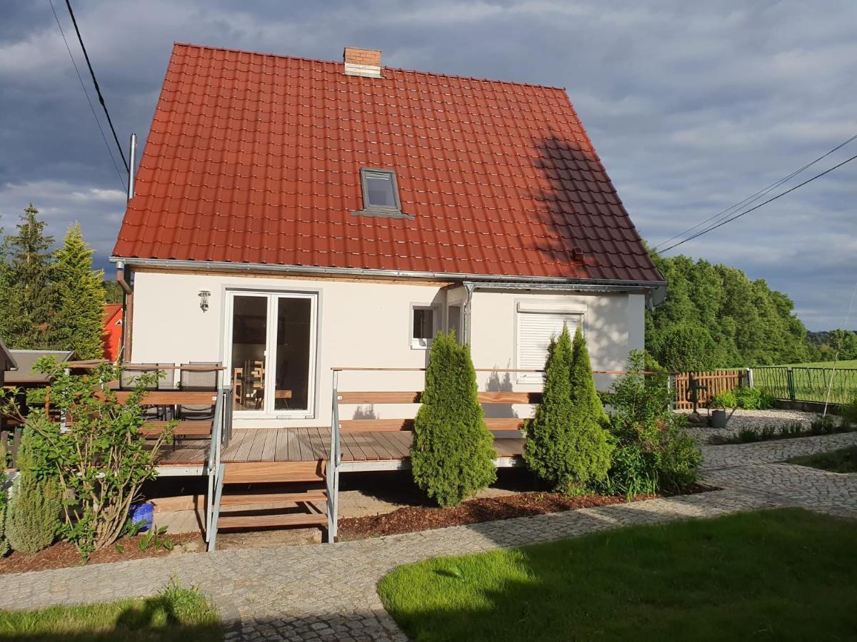 Kaethes Sommerhaus Schöna Exterior foto